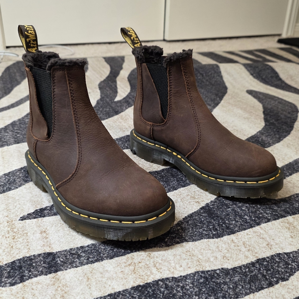 Dr. Martens Brown Leather Boots